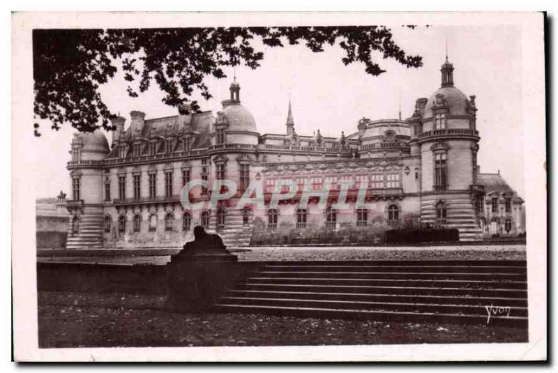 Postcard Old La Douce France Chateau de Chantilly north coast