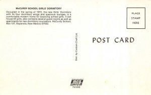 ESPANOLA New Mexico NM  MCCURDY SCHOOL Gym~Girl's Dorm~Student Center  *3* Cards