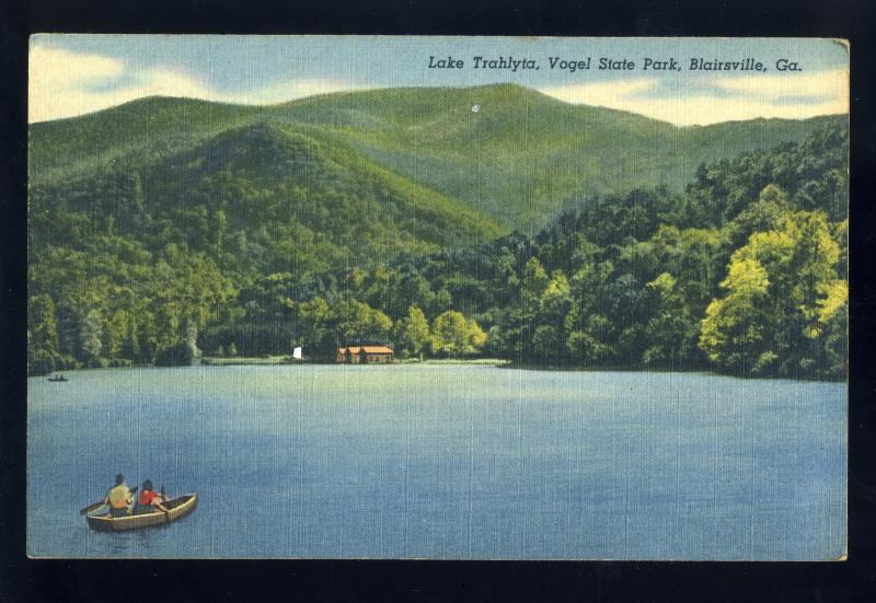 Blairsville, Georgia/GA Postcard, Lake Trahlyta, Vogel State Park