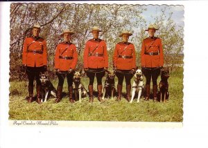 Royal Canadian Mounted Police with Dogs, Canada, RCMP