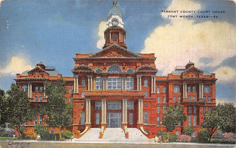 Tarrant County Court House Fort Worth, Texas USA 