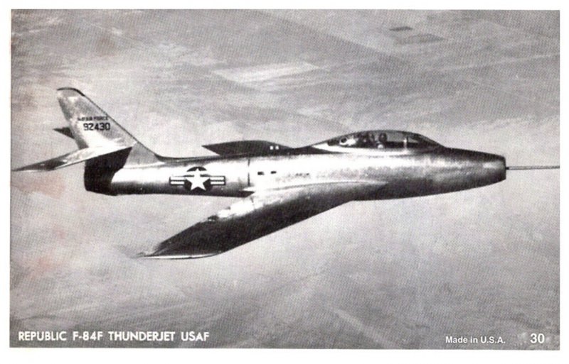 Republic F-84F Thunderbolt , USAF