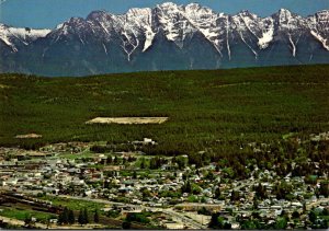 Canada British Columbia Cranbrook Aerial View