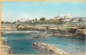 1920s La Jolla California San Diego Beautiful Beach Martin RPPC Postcard 25-1938