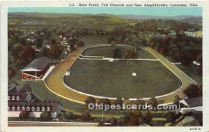 Race Trace, Fair Grounds and New Amphitheatre Lancaster, Ohio, OH, USA Horse ...