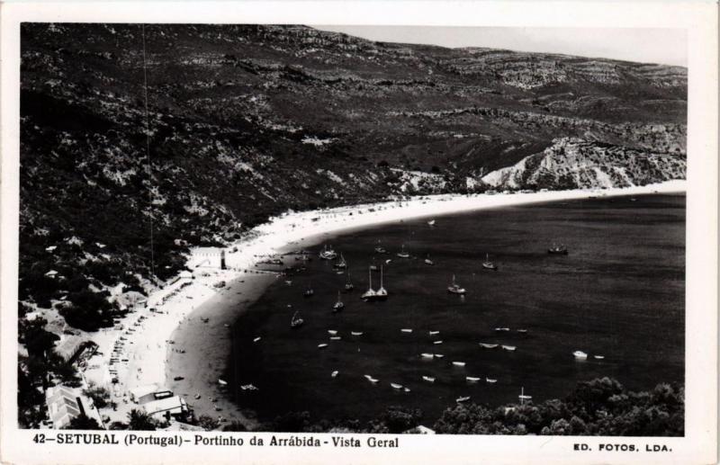 CPA Setubal- Portinho da Arrábida, vista geral. PORTUGAL (760906)