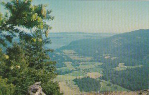 Canada Aerial View Fulford Valley Salt Spring Island British Columbia