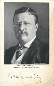 PRESIDENT THEODORE ROOSEVELT Pach Bros 1904 Publisher J. Koehler New York 