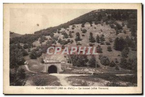 Old Postcard Col du Rousset tunnel Riviera Vercors