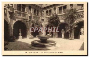 Toulouse - Le Petit Musee du Cloitre - Old Postcard