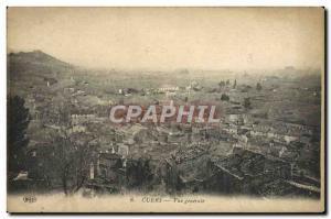 Postcard Old Cuers Vue Generale