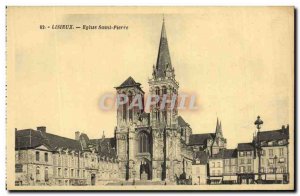 Old Postcard Lisieux Church St Pierre