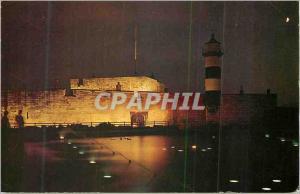 Postcard Modern Southsea The Castle Floodlit