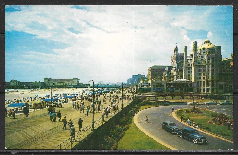 New Jersey, Atlantic City - Overview Of The Boardwalk - [NJ-166]