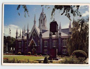 Postcard Assembly Hall Temple Square Salt Lake City Utah USA