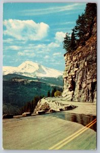 Heaven's Peak, Going To The Sun Highway, Glacier National Park MT, 1970 Postcard