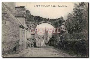 Old Postcard Montfort L & # 39Amaury Bardeul Loss
