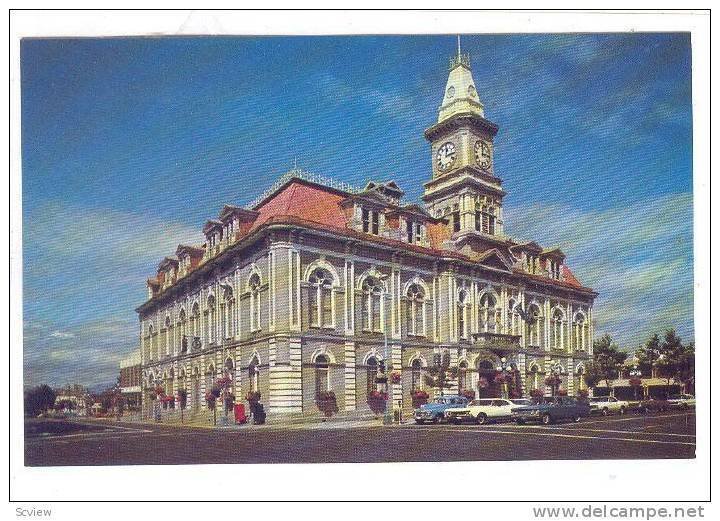 City Hall (Exterior), Victoria, British Columbia, Canada, 1940-1960s