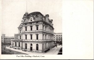 Postcard Post Office Building in Hartford, Connecticut