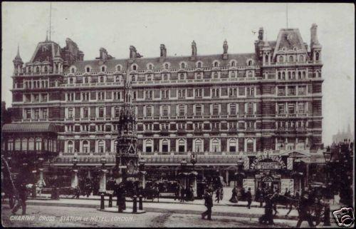london, LONDON, Charing Cross Station and Hotel (1904)