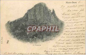 Old Postcard Mont Dore The Capuchin (map 1900)