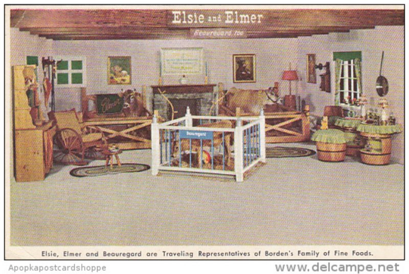 Advertising Elsie Elmer and Beauregard Borden's Family Of Fine Foods