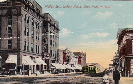 Phillips Avenue Looking North Sioux Falls South Dakota