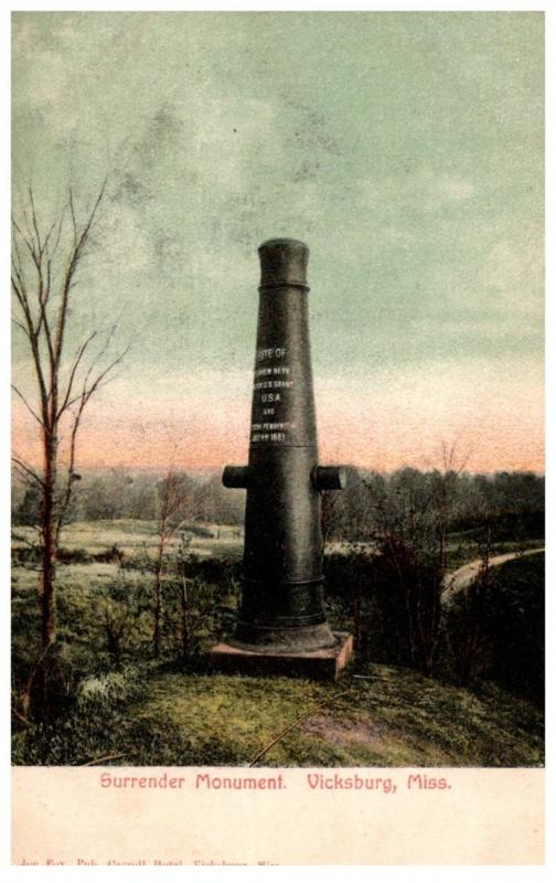 Mississippi Vicksburg , Surrender Monument