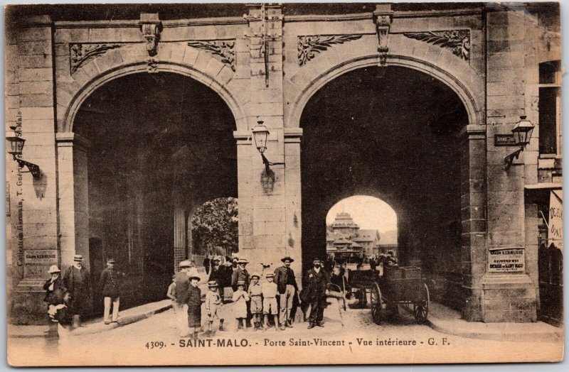 Lourdes - Chemin De Fer Funiculaire Du Pic Du Jer France Entrance Arch Postcard