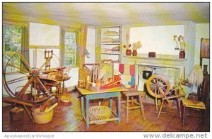 New York Long Island Setauket Historic Thompson House The Spinning Room