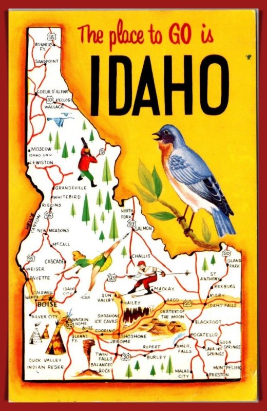 Idaho - The Place To Go - [ID-018]