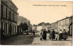 CPA ETAULIERS - Entrée de la ville - Cote BLAYE (192872)