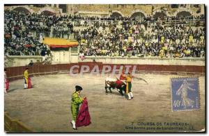 Vintage Postcard Bullfight Bullfight a good installation of