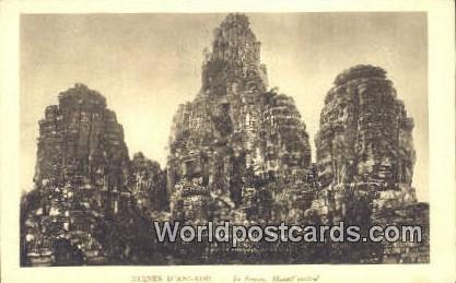 Ruines D'Angkor Cambodia, Cambodge Le Bayon, Massif Central Ruines D'Angkor L...