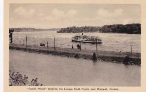 SS Rapids Prince Longue Sault Rapids Cornwall Ontario Canada