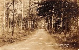 Poland Maine Camp Maqua Real Photo Antique Postcard K84279