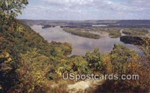 Mississippi River - McGregor, Iowa IA  