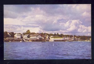 Boothbay Harbor, Maine/ME Postcard, Waterfront Scene, Fisherman's ...