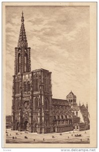 STRASBOURG, Cathedrale, Alsace, France, 10-20s