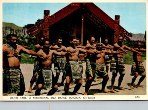 New Zealand Rotorua Maori Haka Traditional War Dance