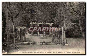 Old Postcard Dryades La Baule In The Park Theater greenery