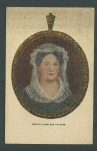 Ca 1932 Post Card Rachel Jackson Wife Of Andrew Jackson Who Died & This---