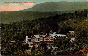 Twilight Inn, Twilight Park, Haines Falls NY Vintage Postcard X72