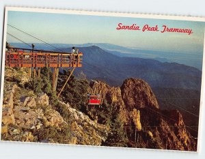 Postcard Sandia Peak Tramway, Albuquerque, New Mexico