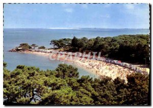 Postcard Modern Noirmoutier en l'Ile de la Chaize The Bais and the Beach of D...