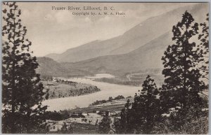 Fraser River Lillooet, BC Canada 1930 King George V Stamp AWA Phair Postcard H82