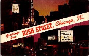 Greetings From Rush Street Chicago Illinois