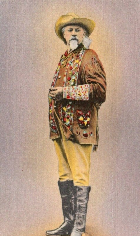 Vintage Postcard-Buffalo Bill Cody-North Platte Nebraska