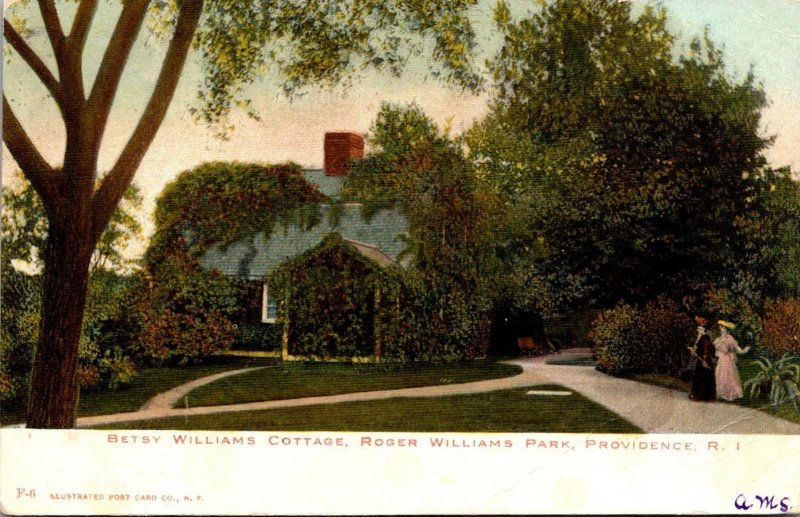 Rhode Island Providence Roger Williams Park Betsy Williams Cottage