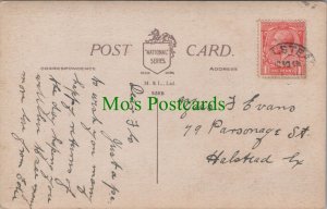 Genealogy Postcard - Evans, 79 Parsonage Street, Halstead, Essex  GL632